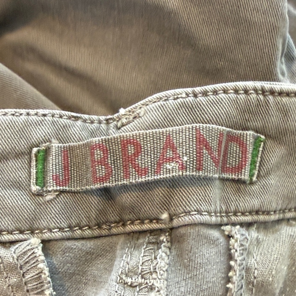 JBrand Gray Pencil Cargo Pants - Picture 4 of 5